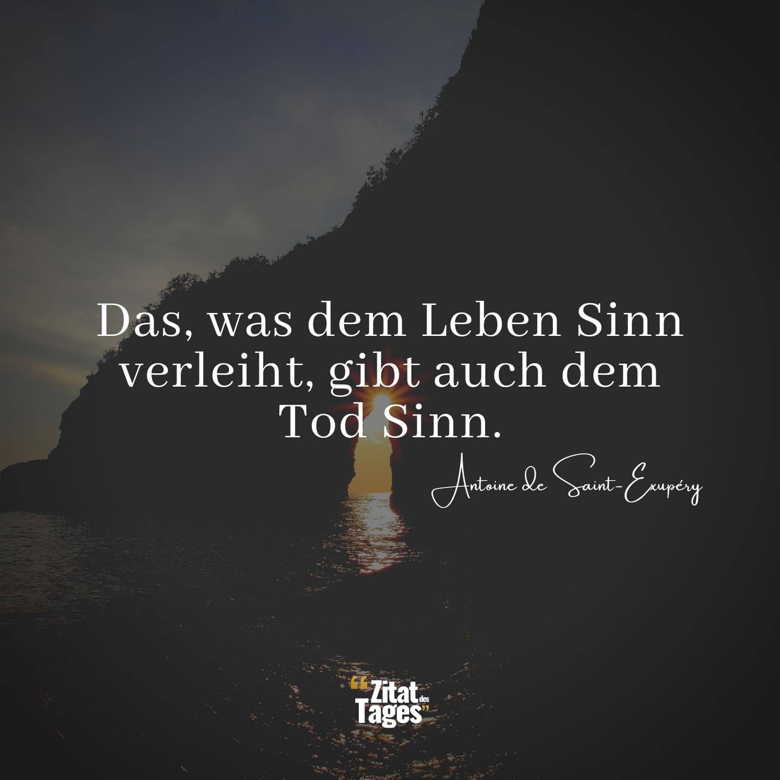 Zitate Und Spruche Von Antoine De Saint Exupery Zitat Des Tages